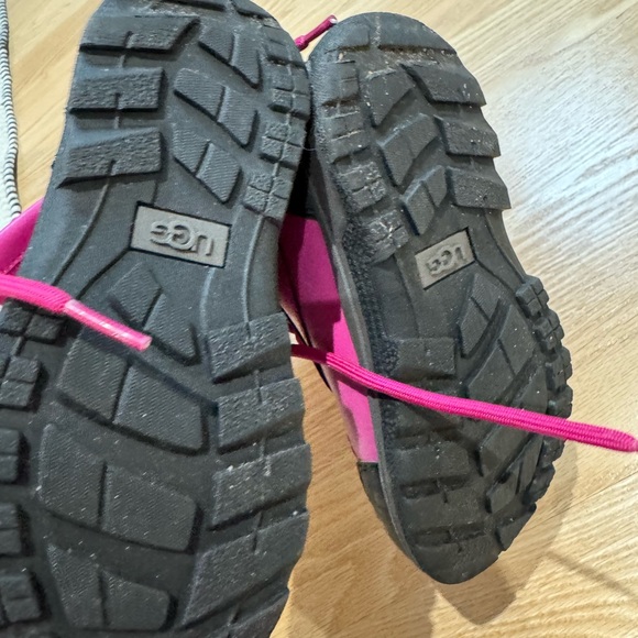 UGG Fuchsia and Black Boots - Picture 3 of 5